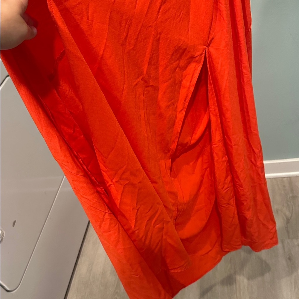 Elegant orange Evening Gown - Picture 4 of 7